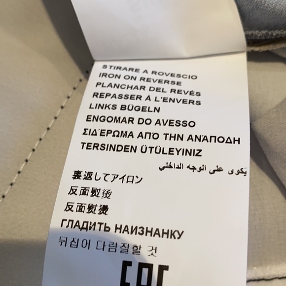 Piazza Sempione abstract gray pullover top size 6 - Picture 8 of 8